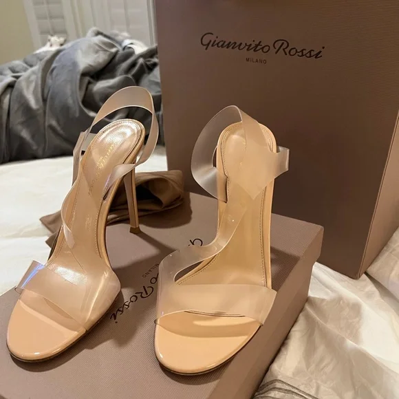 Gianvito Rossi | Shoes | Gianvito Rossi Metropolis Nude Heel